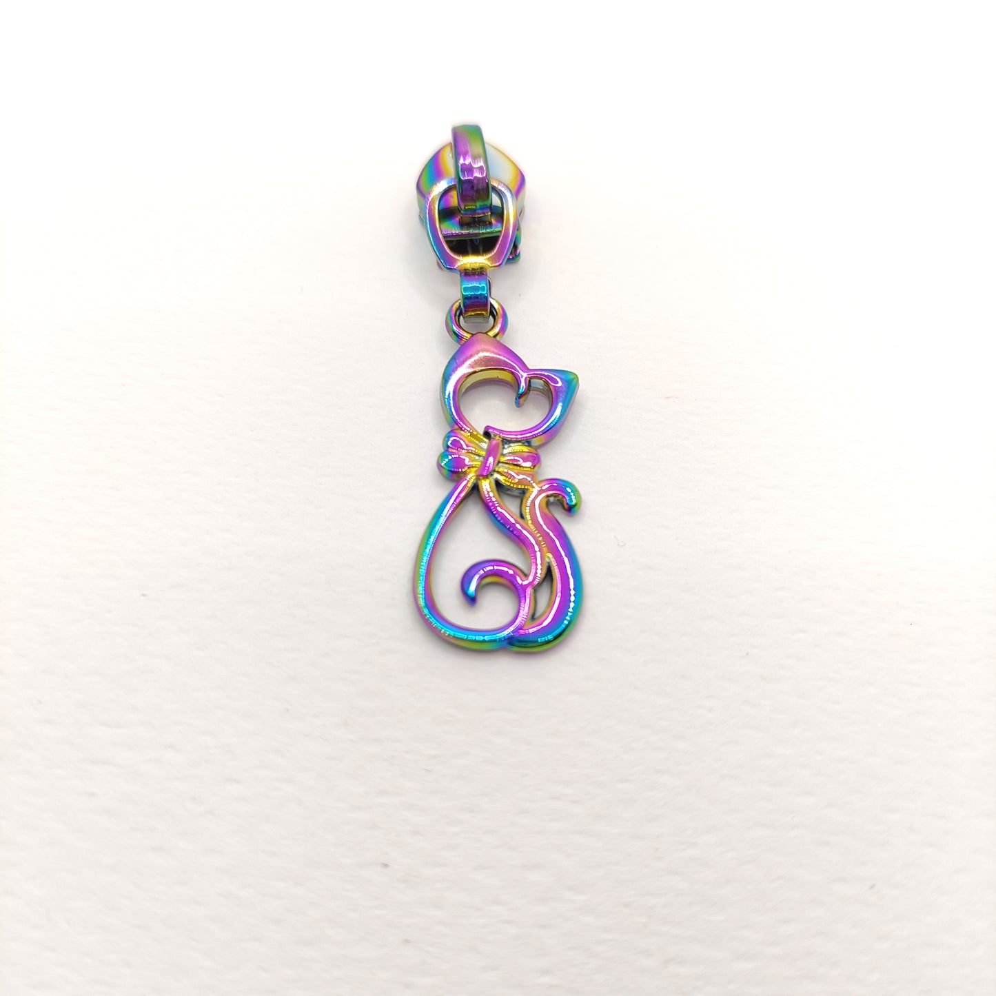 rainbow zipper pull #5