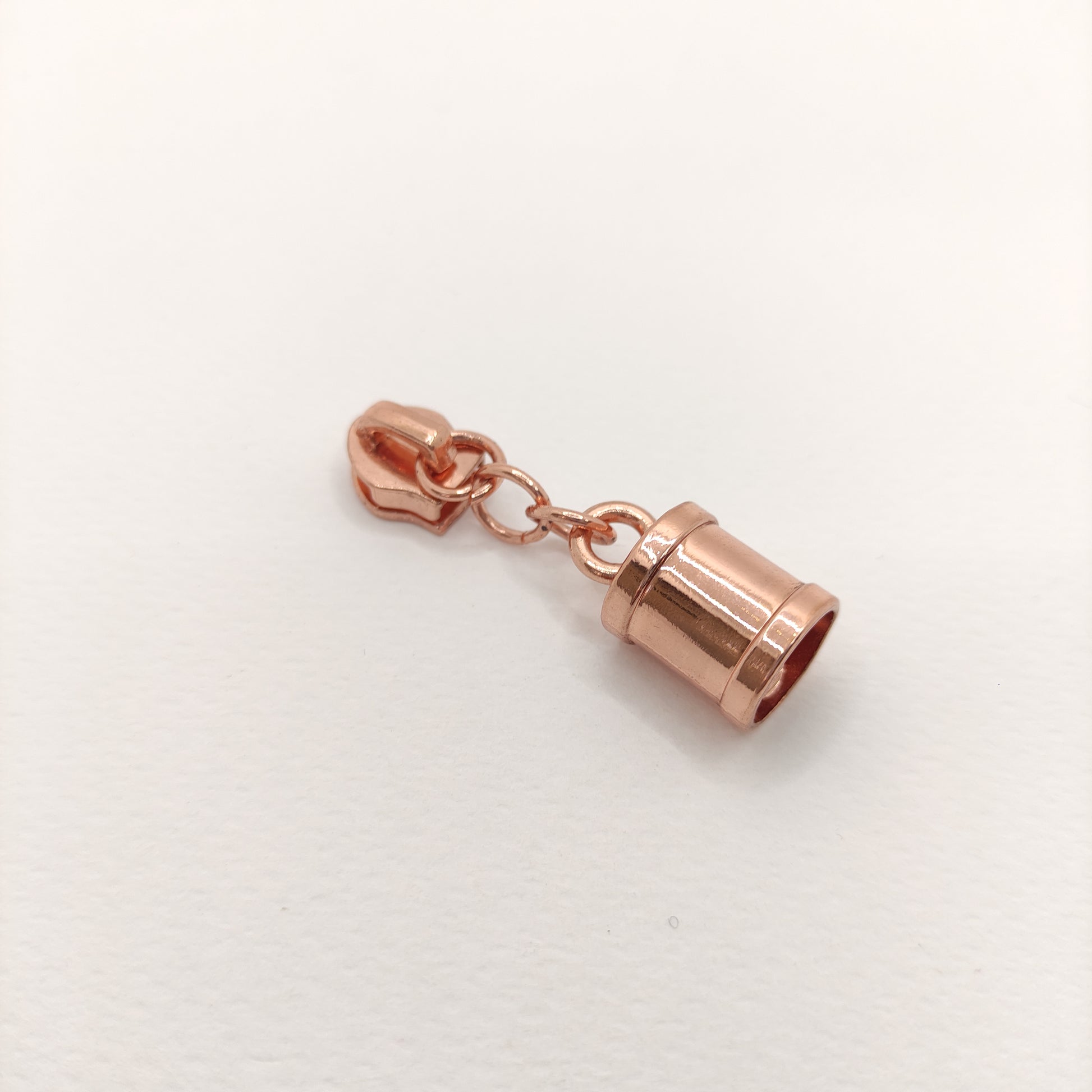 rose gold zipper pulls