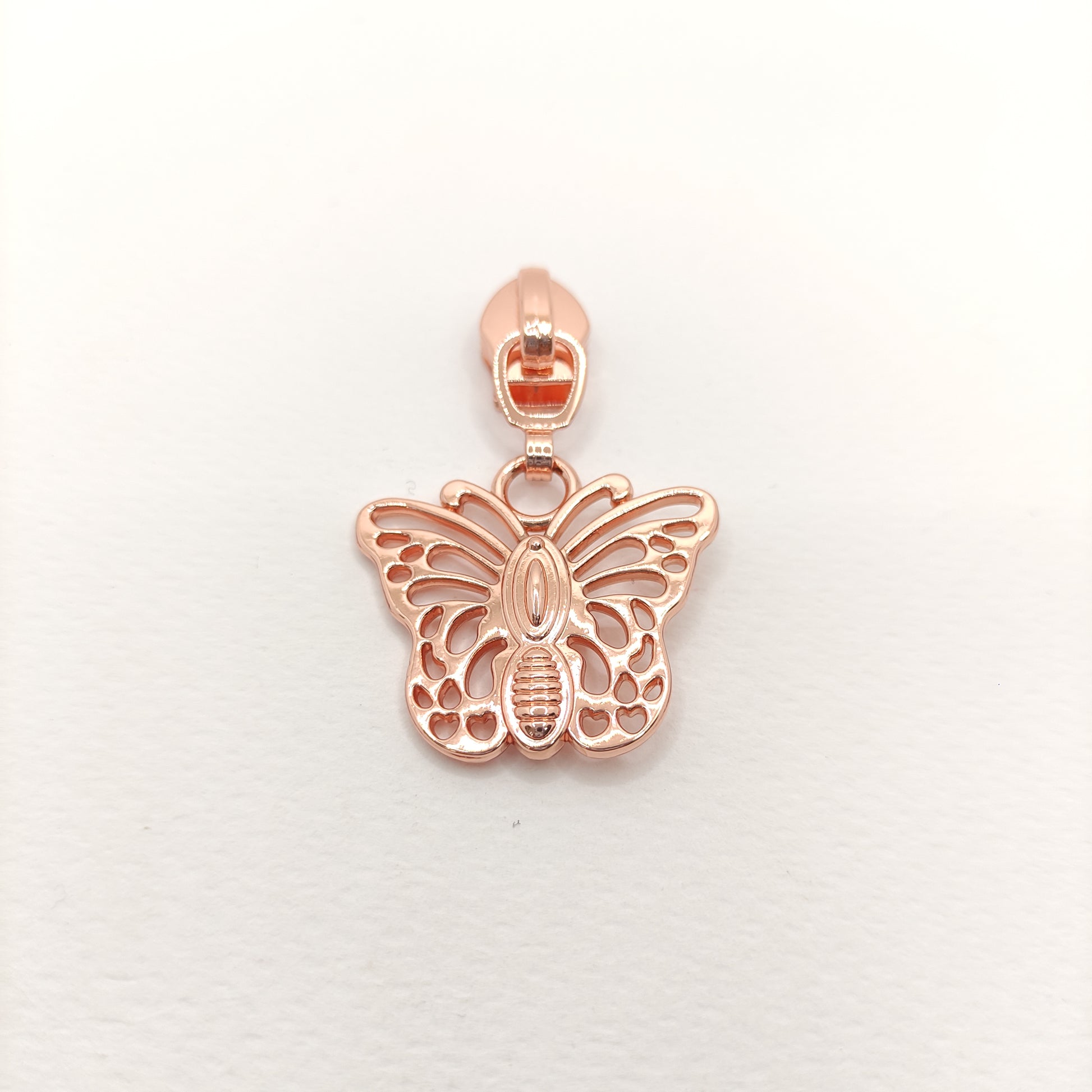 rose gold zipper pulls