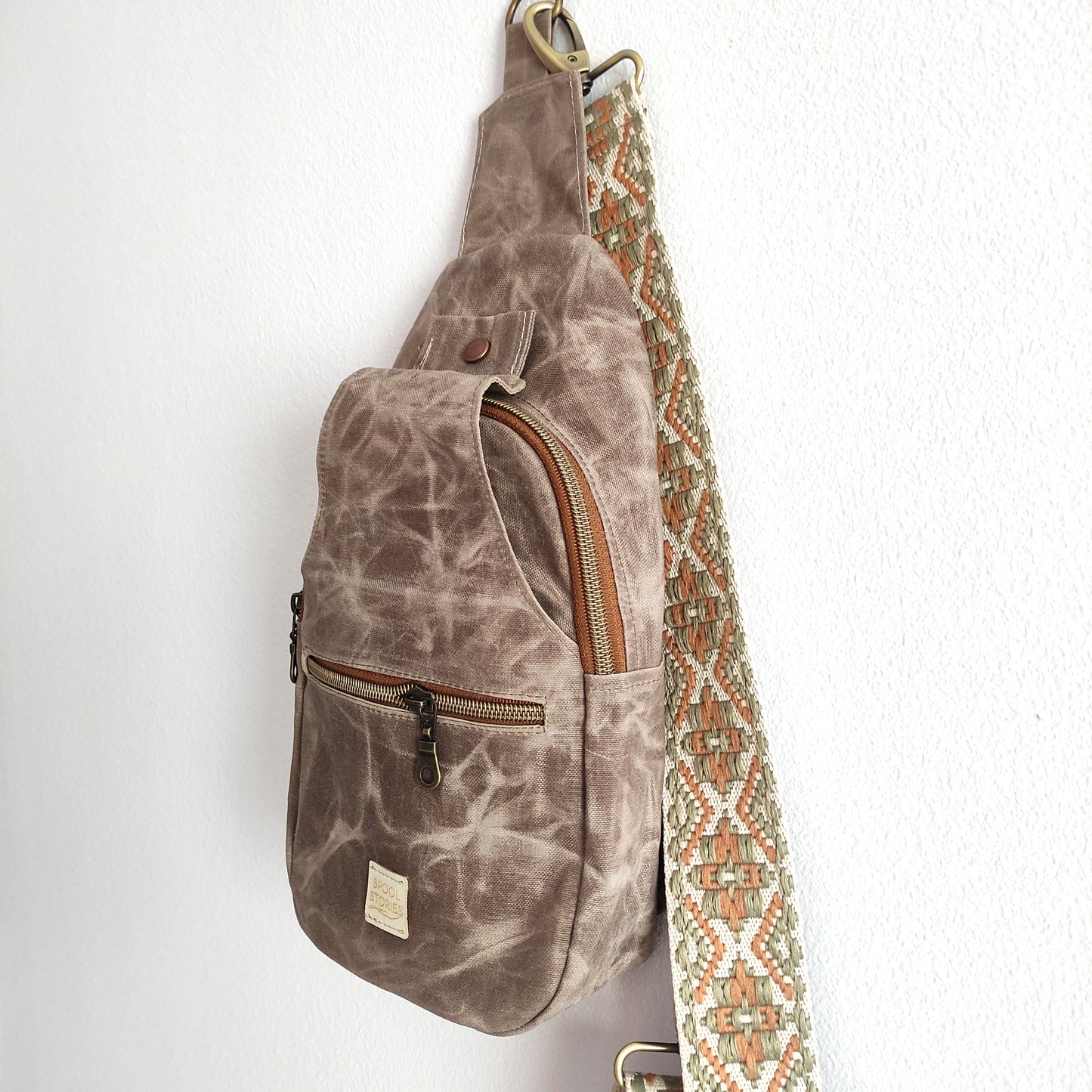 Brown Sling Bag