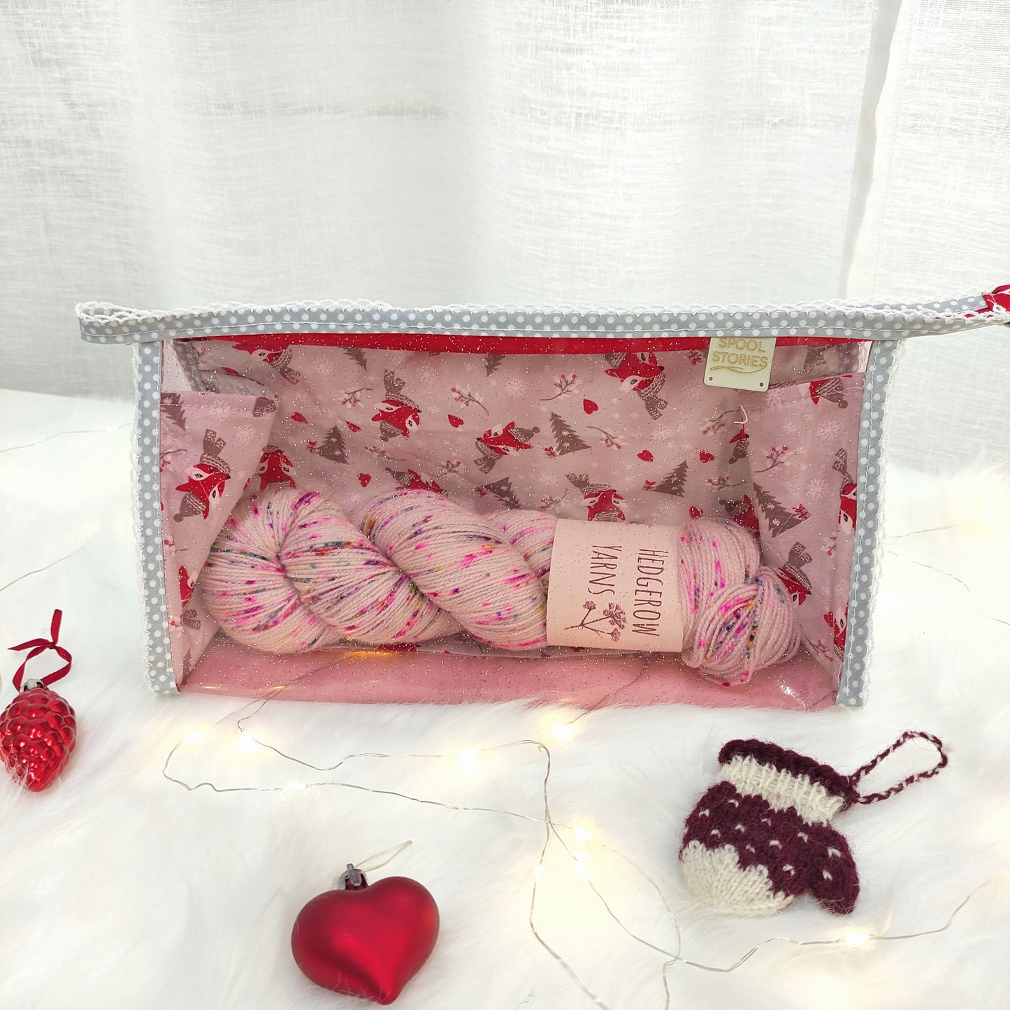 Festive Project Bag Fox