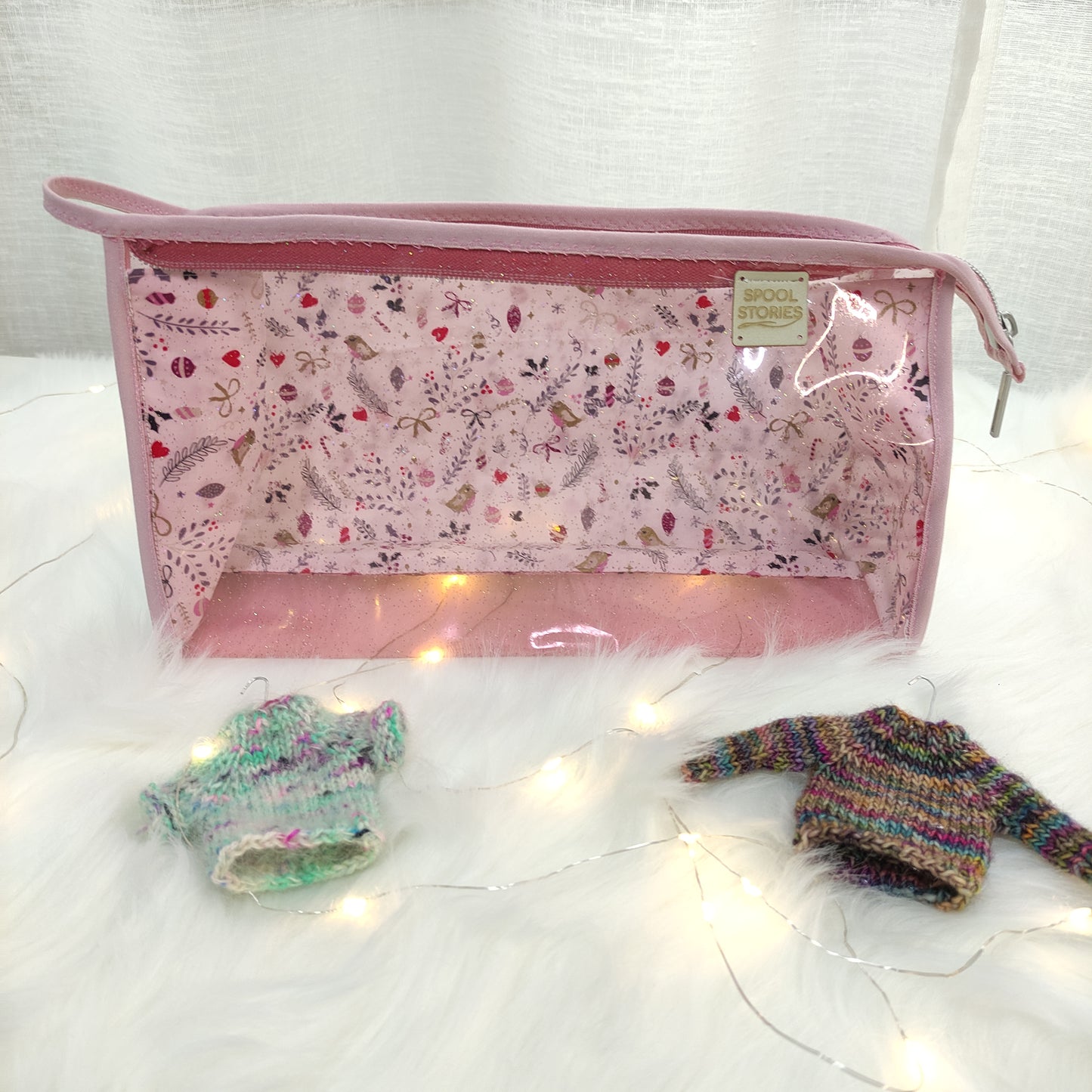 Festive Project Bag Birds