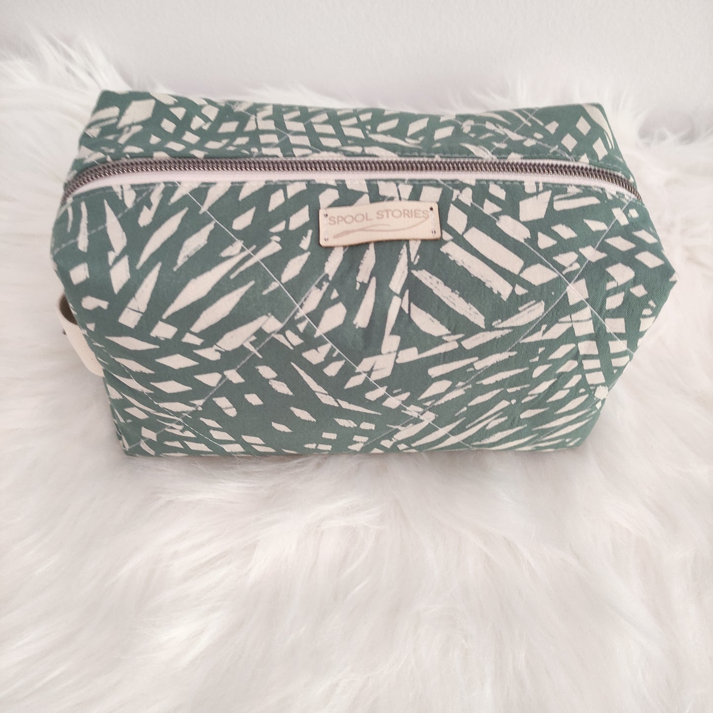 boxy makeup bag