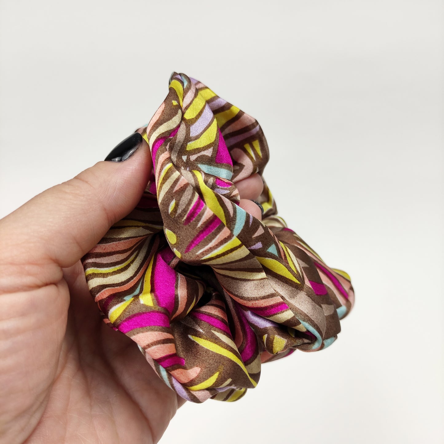 SILK Scrunchie Boho