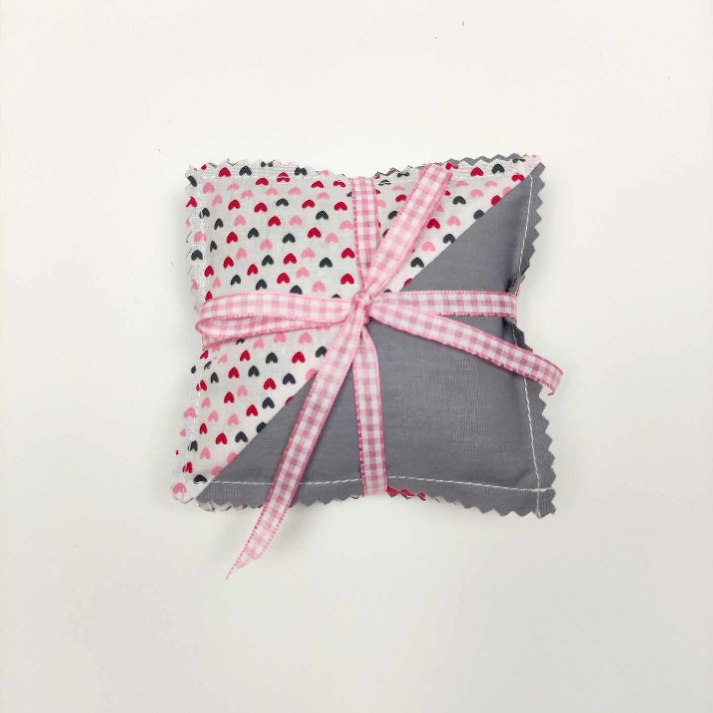 Μαξιλαράκια Λεβάντας Grey Hearts