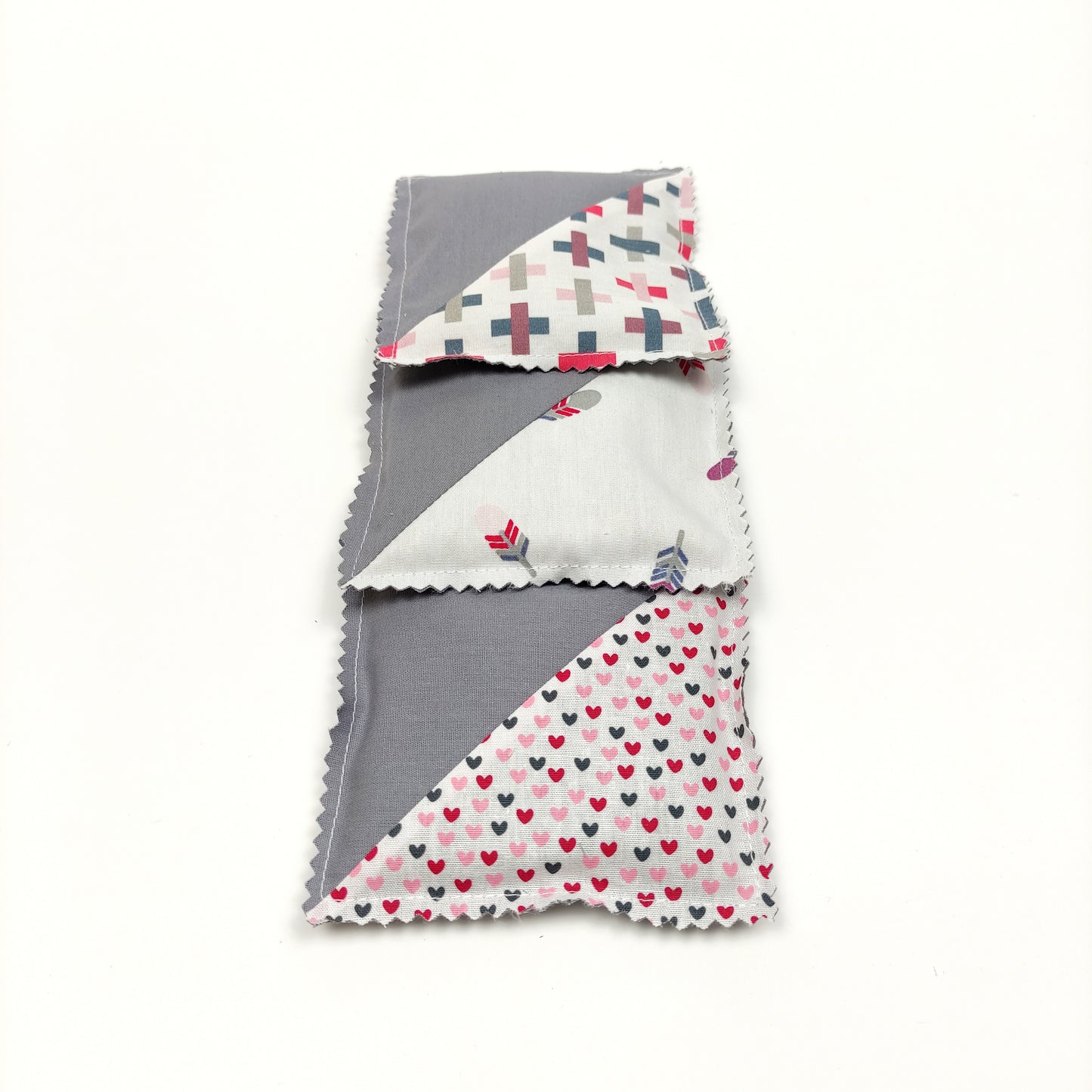 Μαξιλαράκια Λεβάντας Grey Hearts