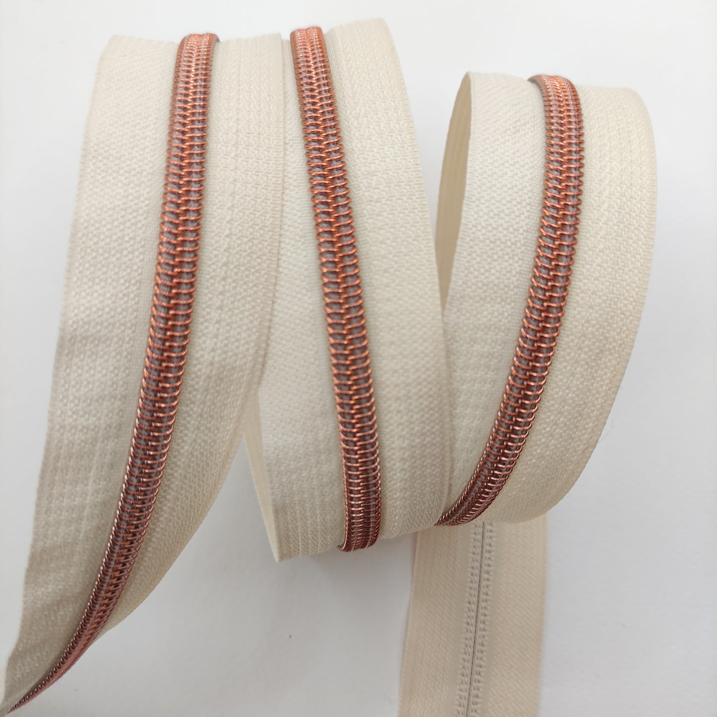Rose Gold #5 zipper