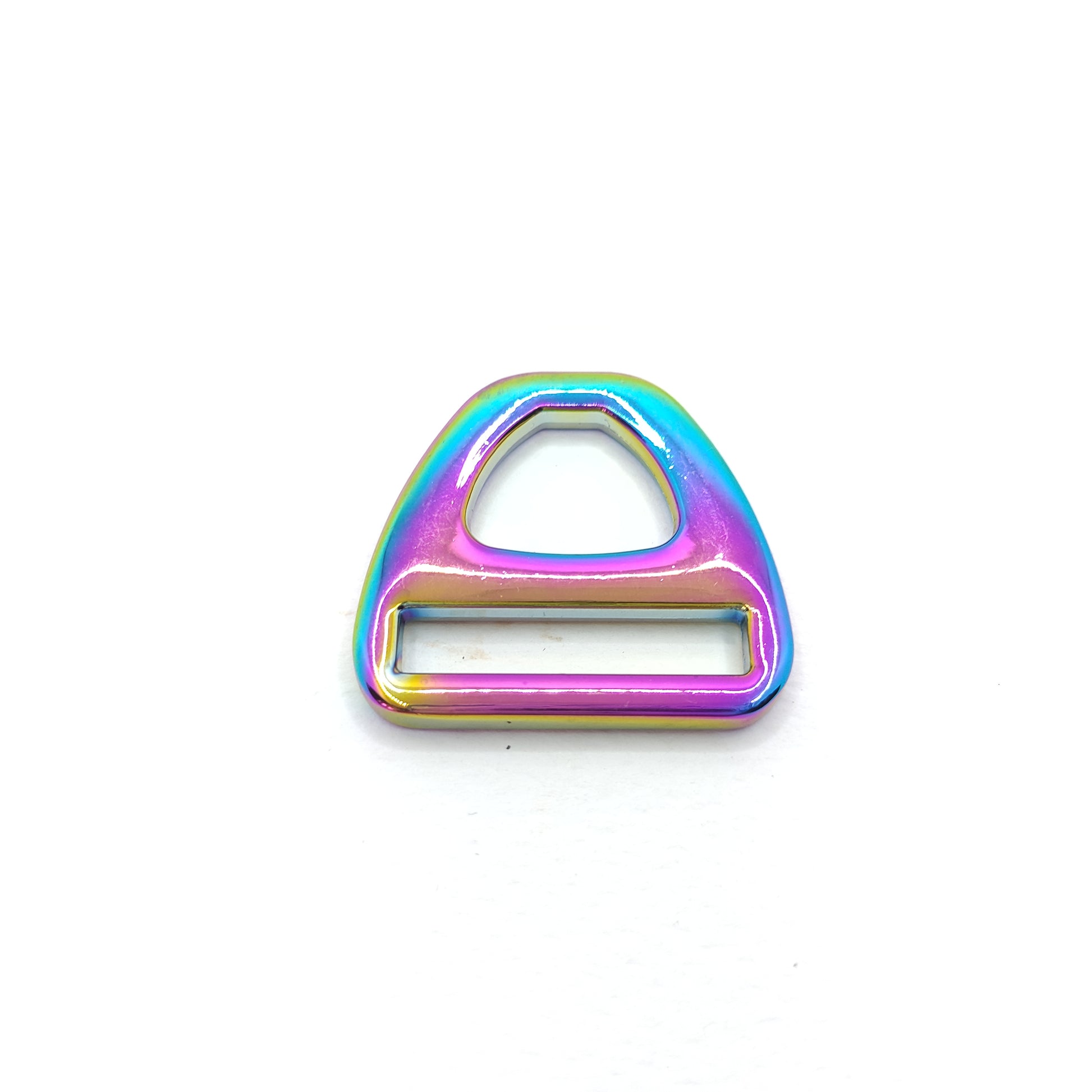 Rainbow triangle D-ring
