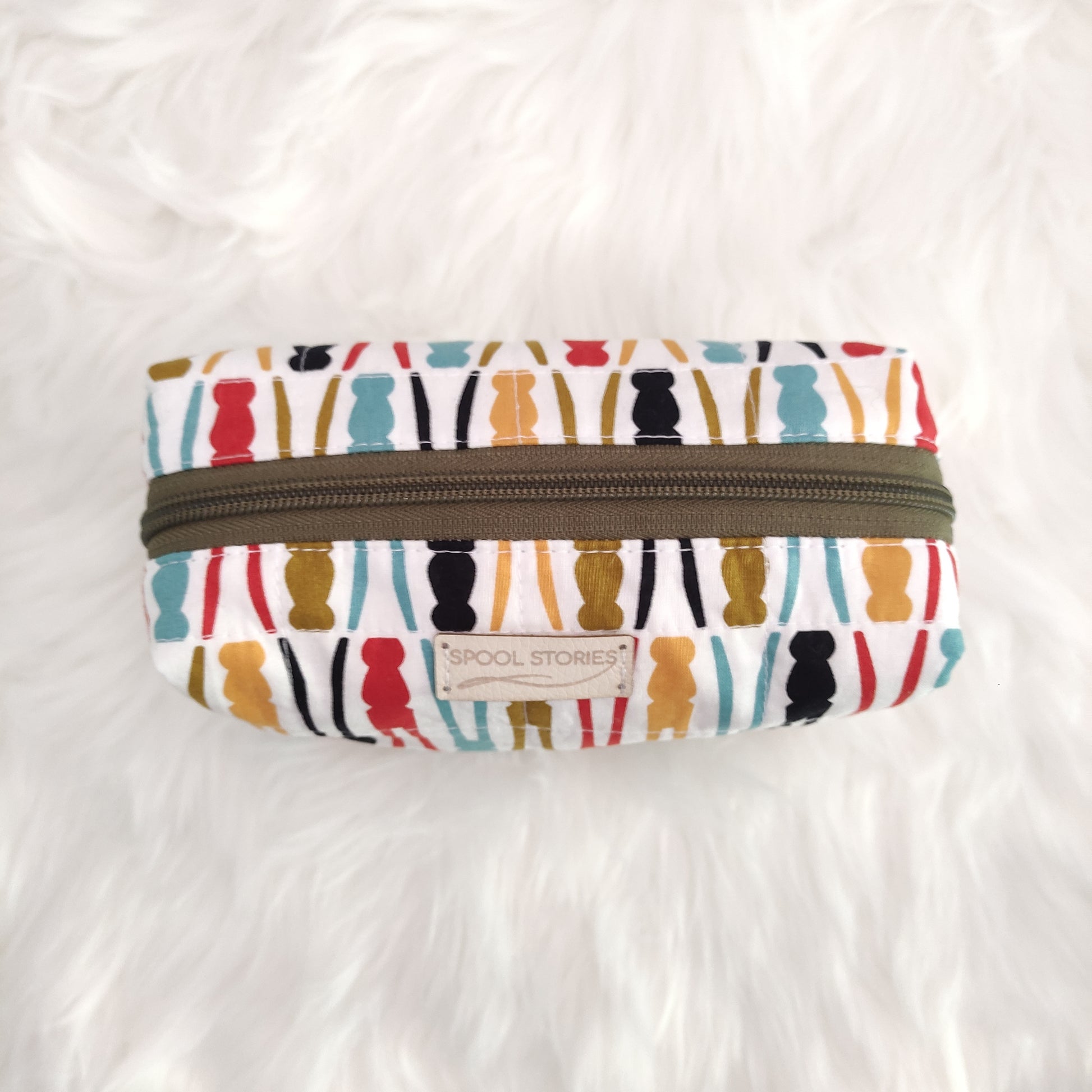 zipper boxy bag